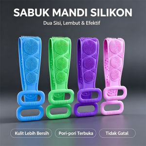 Bathing Artifact Strong Back Rub Mud Bath Towel Dead Skin Removal Silicone Shower Brush/搓澡神器强力搓背搓泥洗澡巾长条后背去死皮沐浴刷硅胶搓澡巾男女用