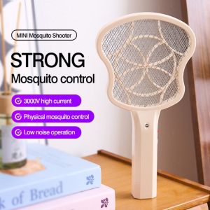 IUYJN Powerful Electric Mosquito Swatter Anti-mosquito 3000V Handheld Zapper Swatter Fly Swatter Portable Mosquito Killler Fly Insect Mosquito
