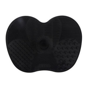 DECINIEE Scrubbing Pad Cosmetic Brush Cleaning Pad Silicone With Suction Cup Apple Cleaner Cleaning Scrubbing Pad Beauty Supplies