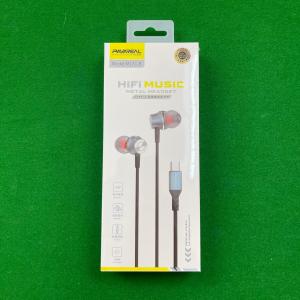 Pavareal M17C In-Ear Type-C Metal Earphone With Mic Wired Control Electroplated
