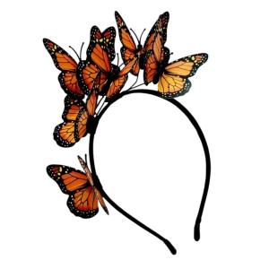 Stylish bướm tóc bờm tóc bị bảo vệ Headband tuyệt vời cho nhiếp ảnh cosplay vườn tiệc cưới tổ chức sự kiện