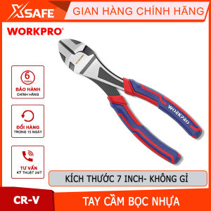 Kìm cắt bằng thép CR-V 7 inch Workpro - WP231104