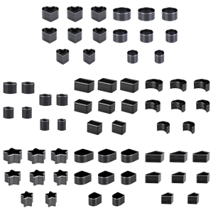 8 cái da chuyên nghiệp lỗ Máy dập Da Cắt Die Set da thủ công máy dập cho đồ thủ công