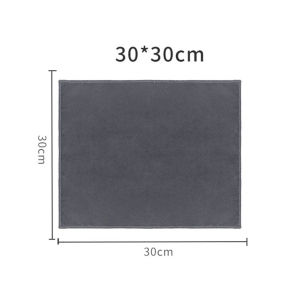 Super absorbent car drying cloth suede/coral fleece car and home cleaning cloth