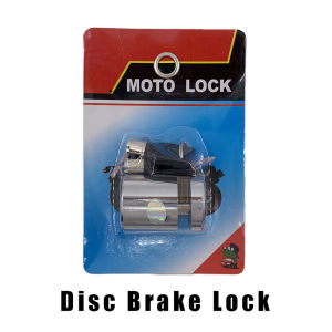 Motorcycle MTB Bike Disc Brake Lock Anti-theft Alloy Padlock / Lock Holder for Bicycles Motorcycles