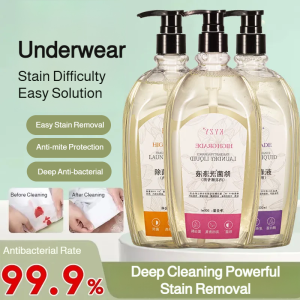 Underwear Special Laundry Detergent Camellia Underwear Cleaning Solution 99.9% Antibacterial Laundry Detergent 抑菌祛血渍