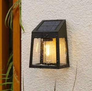 เกรดAAA***Solar wall lamp ติดผนังโซล่าเซลล์ติดผนัง LED HC13ไฟเหลืองโซล่า Wall รุ่นใหม่ล่าสุด!!ทนสว่างถึงเช้าสวยทนดูดี