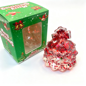 KEBIDU Christmas Tree Fun Pinch Squishy Toy Slow Rising Stress Relief Fidget Toy Anti‑Anxiety Sensory Focus Fidget Toy Christmas Gifts