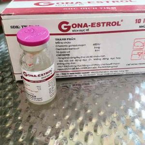 Lọ 8ml Gona Estrol - tăng khả năng thụ th-ai trên chó mèo heo trâu bò ngựa