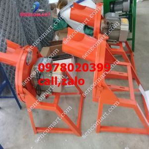 Máy băm chuối nhỏ mịn nguyên cây băm rau bèo nhuyễn