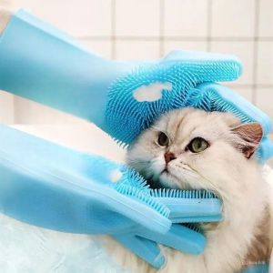 BAO TAY TẮM SILICON CHO THÚ CƯNG CHẤT LIỆU DÀY DẶN AN TOÀN CHO THÚ CƯNG