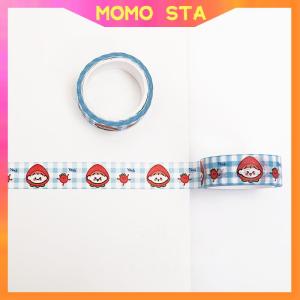 MOMO Cute Bear Paper Tape DIY Journal Diary Scrapbooking Adhesive Tape School Stationery