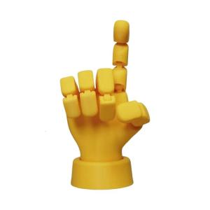 Moveable Fingers Manikin Hand Figure Classical Home Shelf Desk Decors for Home Office Flexible Posable Joints Hand Model