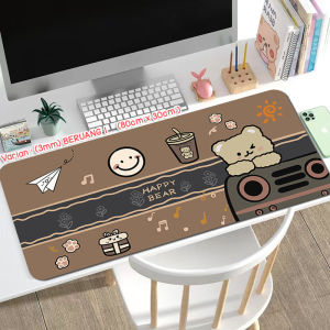 PREMIUM MOUSEPAD PANJANG MOTIF KUCING LUCU | LARGE KEYBOARD MOUSE PAD GAMING MOTIF CAT CART OON MANHWA ANTI SLIP WATERPROOF - MSS- KUCING A