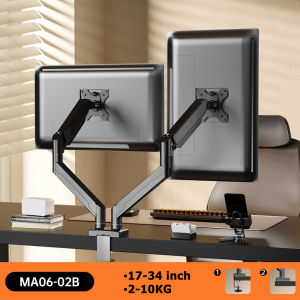 Monitor Stand Monitor Bracket Dual Monitor Arm support up to 10 KG and 17-34 inch monitor