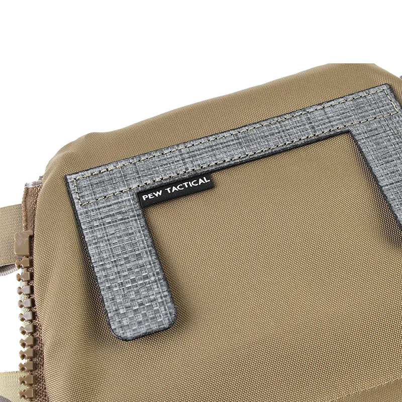 IDOGEAR Tactical Back Panel Pouch PEW TACTICAL FERRO STYLE Back 
