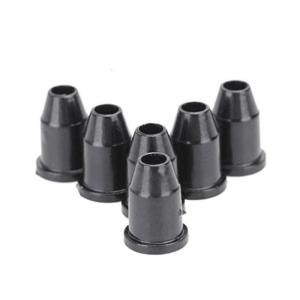 6Pcs Guitar String Caps Mounting Buckle Through Body Ferrules Bushing for Electrical Guitar Musical Instruments Parts