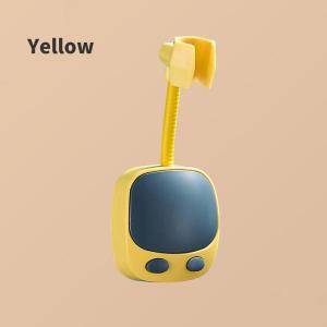 360 Rotatable Bracket for Showerhead Wall Mounted All Direction Adjustable Shower Holder No-drilling Self Adhesive Handheld Showering Base