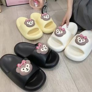 [Free Shipping] Comfortable EVA Sandals For Women Suitable For Summer Home Use Indoor And Outdoor Wear Bathing Bathroom Non-Slip Monkey-Shaped Soft-Soled Slippers