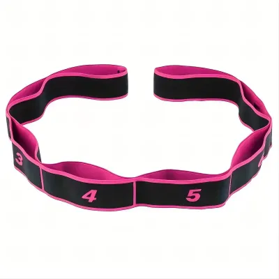 【Malaysia available】 Digital stretching elastic bands yoga bands stretching belts yoga resistance elastic bands yoga tension bands fitness bands瑜伽健身阻力带