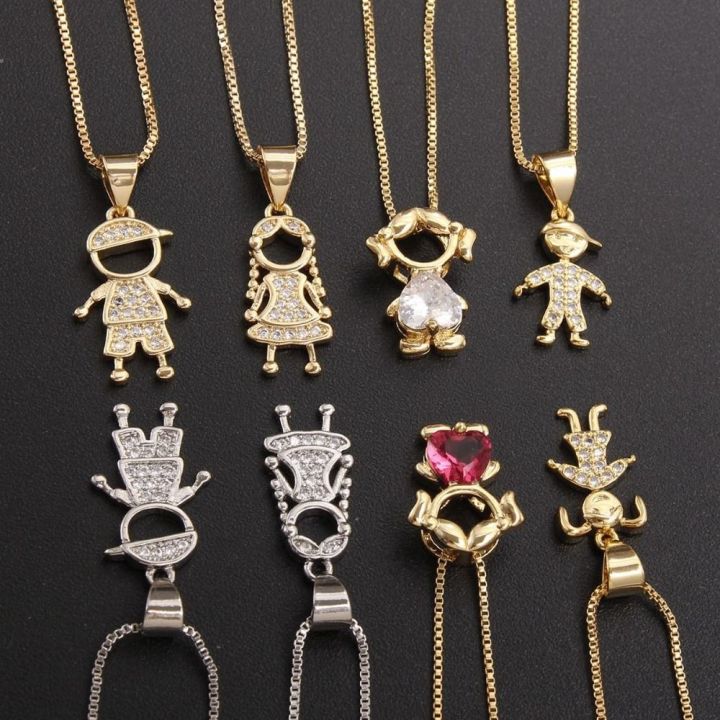 ZFZDR0LH%20Golden%20Plated%20Boys%20Girls%20Pendant%20Necklace%20Trendy%20Style%20Copper%20Base%20Hollow%20Pendant%20Fashion%20Lovely%20Charm%20Gold%20Plated%20Chain%20Birthday%20Gifts%20-%20Image%204