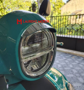 Topi Lampu Yamaha Fazzio Front Pet Garnish Silver