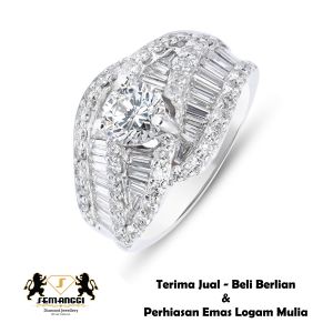 Cincin Berlian Semanggi Wanita - SMG 9901