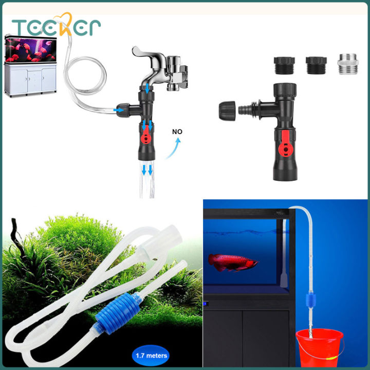Picture of Teeker Aquarium Water Changer Gravel Vacuum Fish Tank Cleaning Tools ...