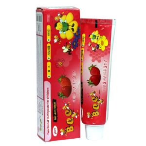 Kem đánh răng cho bé kem đánh răng trẻ em kem đánh răng Bee trọng lượng 90g xuất xứ Hàn Quốc có 3 hương dâu hương cam hương nho (bé nuốt an toàn)