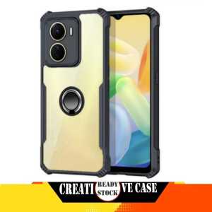 PROMO CASE VIVO Y27 4G 2023 / VIVO Y27 5G 2023 / VIVO Y16 2022 Ultra Slim Shockproof Transparent Premium Softcase Anti Fall CINCIN RINKG