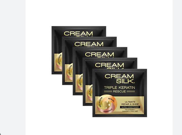 CREAM SILK TRIPLE KERATIN RESCUE ULTIMATE REPAIR & SHINE ULTRA