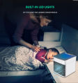 2024 NEW Mini Air Conditioner fan Portable air cooler Original Japan Arctic Air Ultra Power Cooling Mini Fan AC Cooler Portable Air Cooler Desktop Aircondioner with 7 Color Led Night Light Evaporative Aircooler Portable Aircon for Small Room. 