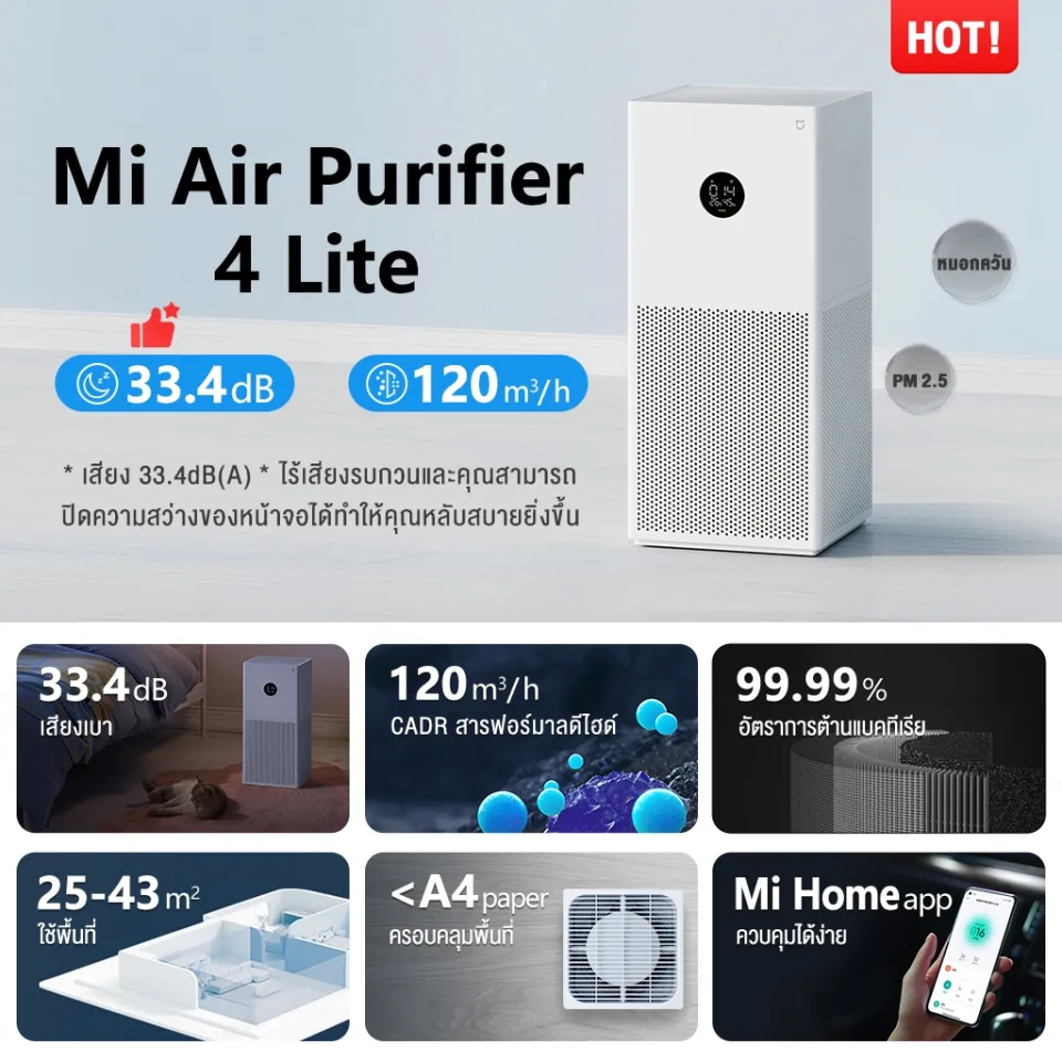 Mi air purifier on sale 3h google assistant