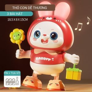 Đồ chơi Em Bé Rồng nhún nhảy phát nhạc có đèn vui nhộn cho bé Bebi123shop