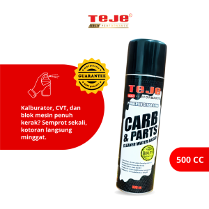 TEJE Carb & Parts Cleaner Pembersih Berbasis Air untuk Karburator CVT dan Parts Mesin 500 cc