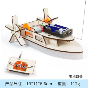 Children DIY Electric Scientific Experiment Model Kit Mini Toys Educational Toy Assemble Hand-Operated Creative