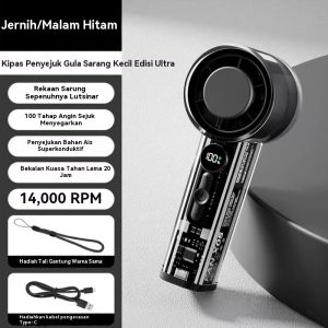 Speed Kipas mini fan rechargeable fan kipas rechargeable fan hand fan kipas usb angin kuat small fan kipas tangan 3000mAh 100 Speed Mini Angin Kuat High Speed Cooler Fan In Summer