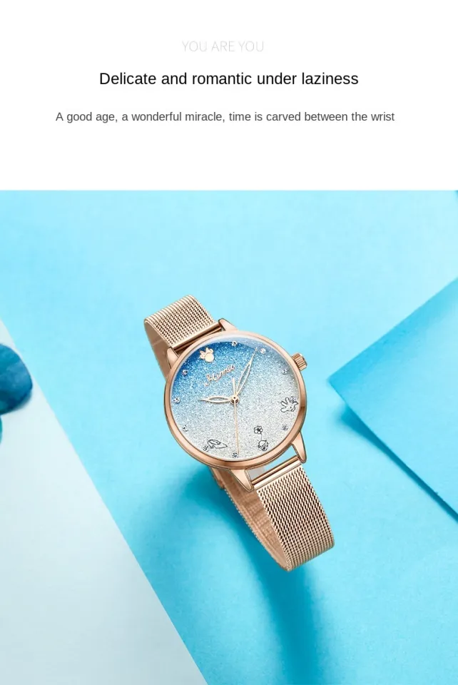 100% Authentic Disney Quartz Watch Kids Watch Girl Wristwatch