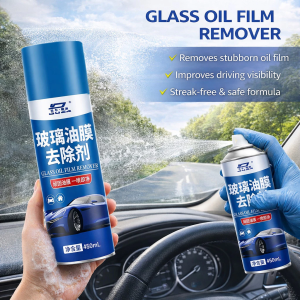 Car Glass Windshield Oil Film Remover Powerful Degreaser Stain & Watermark Cleaning Kit Multi-Purpose