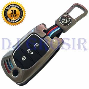 Casing Metal Elegant Kunci Remote Wuling Confero 3 Tombol 7308 - 7309