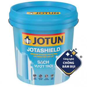 Sơn Jotun Jotashield ngoại thất Sạch Vượt Trội với những tính năng đột phá ấn tượng..// Chống Bám Bụi - Ngăn Ngừa Vệt Bẩn - Tự Làm Sạch Bề Mặt - 8 Năm Bảo Vệ.