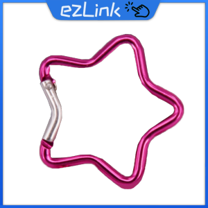 Star Bottle Hanging Carabiner Aluminum Alloy Star Carabiner Hanging Carabiner Clips For Camping