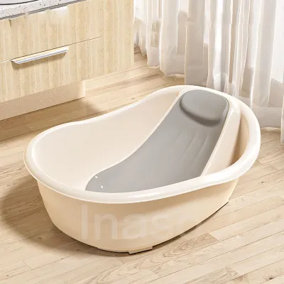 Inaso Bak Mandi Bayi Dengan Indikator Pengukur Suhu Baby Bathtub Ember Tempat Mandi Anak Plastik HOE203
