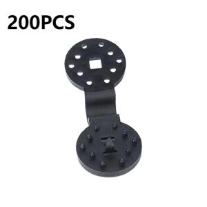 คลิปตาข่ายบังแดด50 ~ 200ชิ้นตะขอติดตั้งรั้วบ้านคลิปหนีบฟิล์มเรือนกระจกที่บังแดดเต็นท์กลางแจ้งแขวนเครื่องมือ DIY (สินค้าคุณภาพดี)