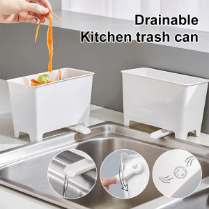 Kitchen Sink Strainer Drain Fruit Vegetable Food Residue Storage Box Soup Filter Garbage Rack