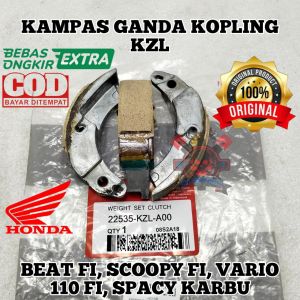 KAMPAS GANDA / KOPLING KZL BEAT FI SCOOPY FI VARIO110 FI SPACY KARBU BERKUALITAS ASLI ORIGINAL HONDA