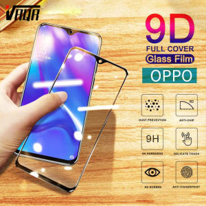VRQR 9D Anti Scratch Film Tempered Glass for OPPO A57 4G 5G 2022 A77 4G 5G 2022 A77S A57E 4G A57S 4G A16K A16E A37 A59 A83 A39 A57 2016 A3 A5 A79 phone front glass Edge Fully Coverage Protective Screen Protector
