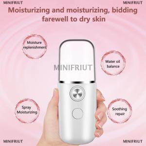 [COD] MINIFRIUT เครื่องพ่นไอน้ำขนาดเล็ก30มล. เครื่องพ่นนาโนส่วนบุคคลเครื่องเพิ่มความชื้นให้ความชุ่มชื้นแก่ผิวผู้หญิง