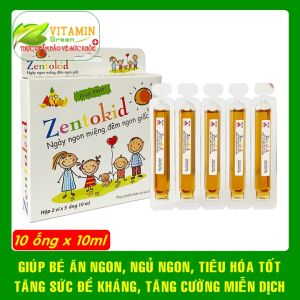 Zentokid bổ sung vitamin và khoáng chất giúp bé ăn ngủ ngon tăng sức đề kháng