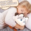 Walking Cat Toys for Kids with Leash, Plush Toy Cat That Walks and Meows, Interactive Cat Toy for Kids Aged 3-7, Best Birthday, Children's Day for Girls and Boys. 